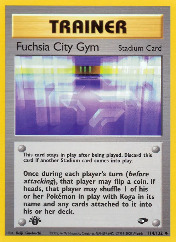 Fuchsia City Gym (#114) — GC 114