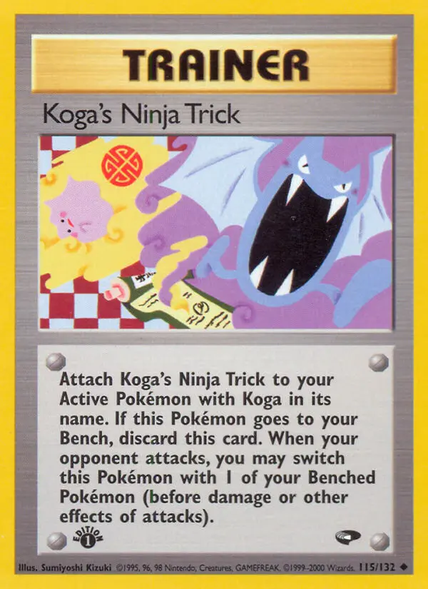 Koga's Ninja Trick (#115) — GC 115