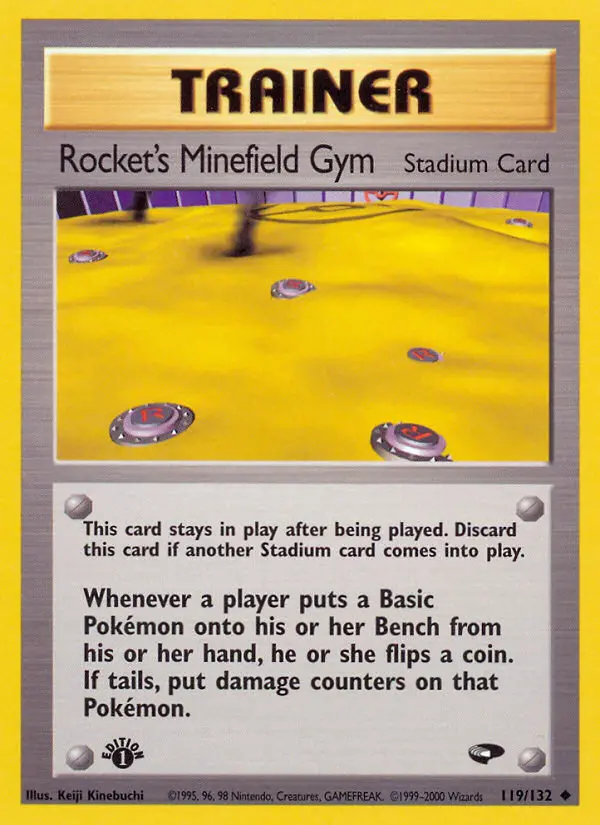 Rocket's Minefield Gym (#119) — GC 119