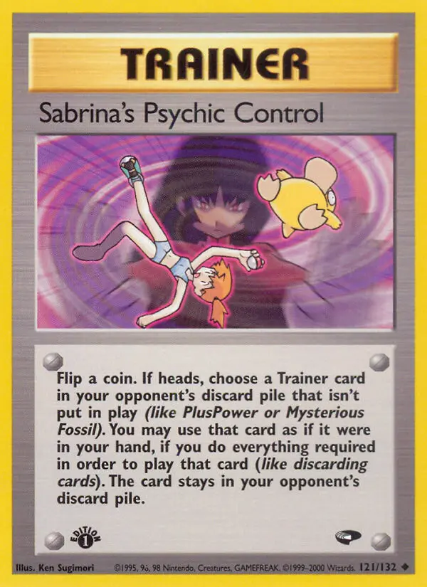 Sabrina's Psychic Control (#121) — GC 121