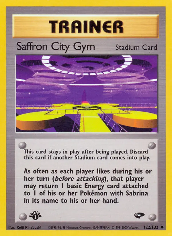 Saffron City Gym (#122) — GC 122
