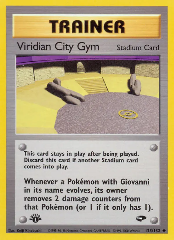 Viridian City Gym (#123) — GC 123
