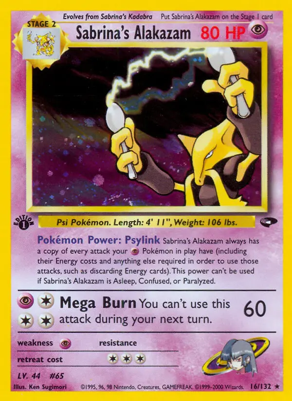 Sabrina's Alakazam (#16) — GC 016