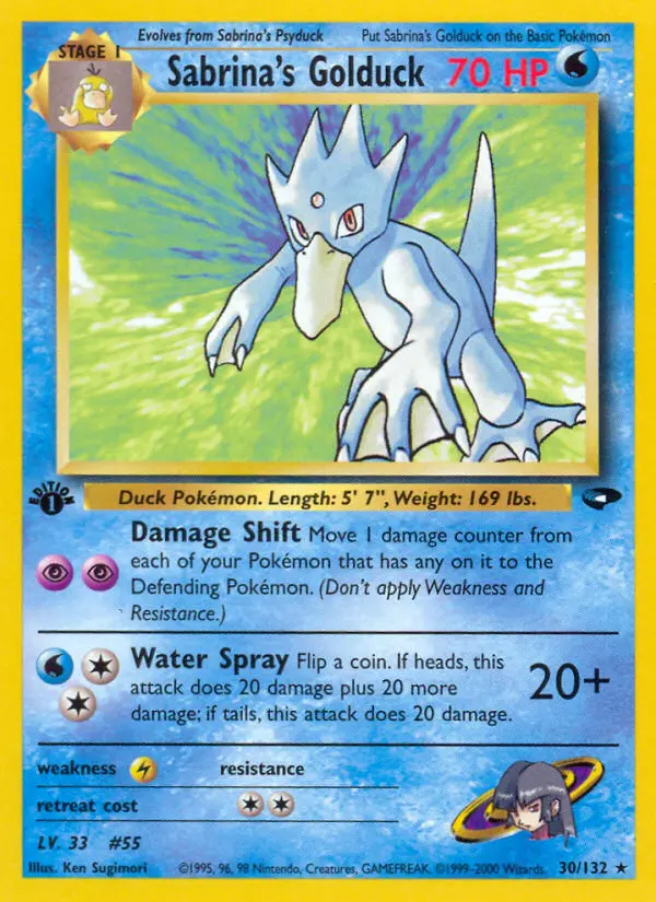 Sabrina's Golduck (#30) — GC 030