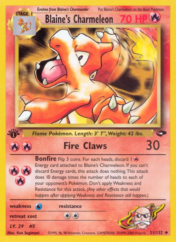 Blaine's Charmeleon (#31) — GC 031