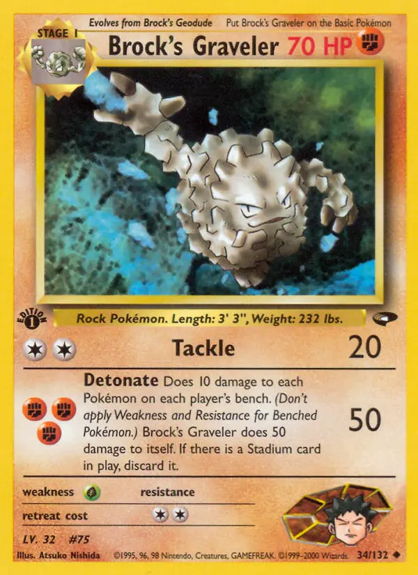 Brock's Graveler (#34) — GC 034
