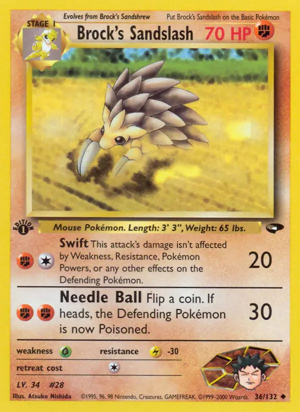 Brock's Sandslash (#36) — GC 036