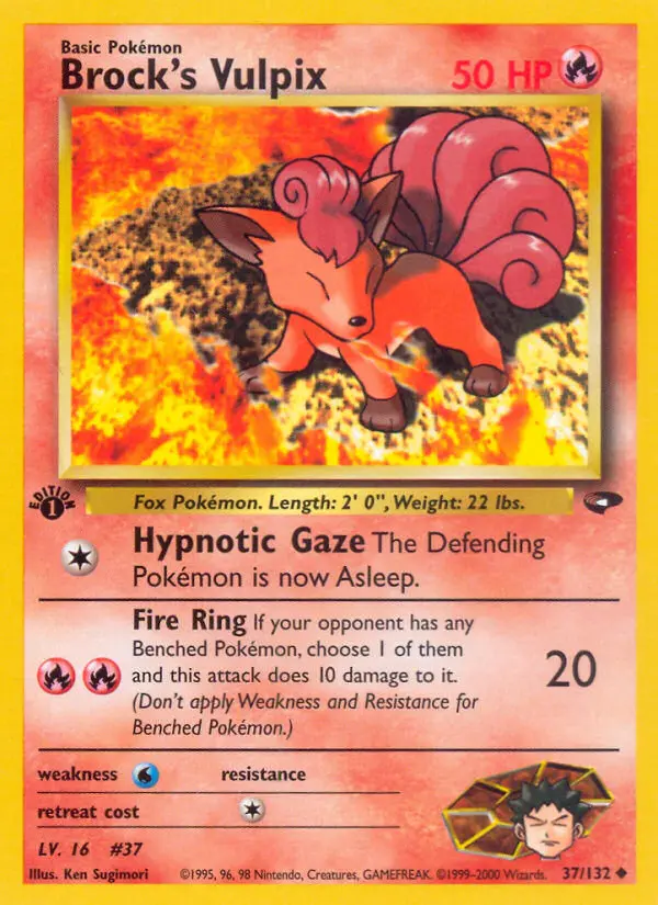 Brock's Vulpix (#37) — GC 037