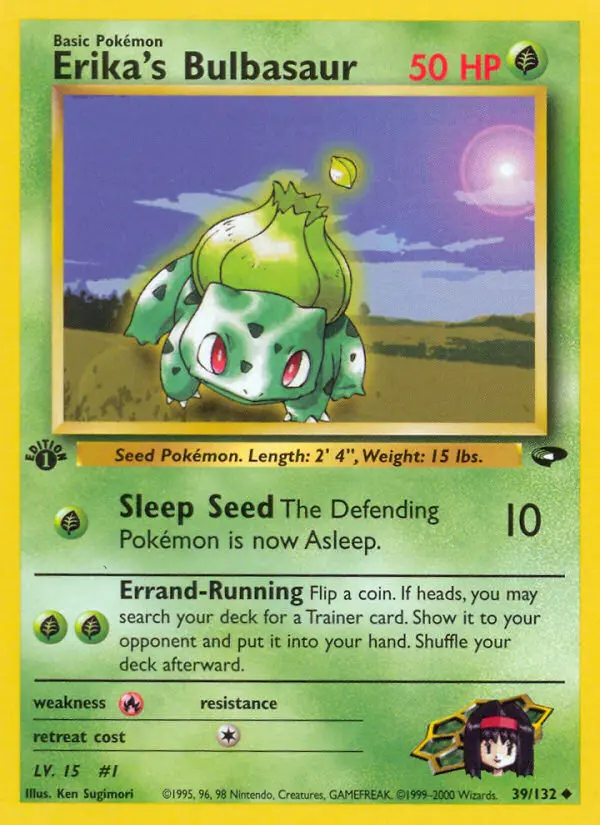 Erika's Bulbasaur (#39) — GC 039