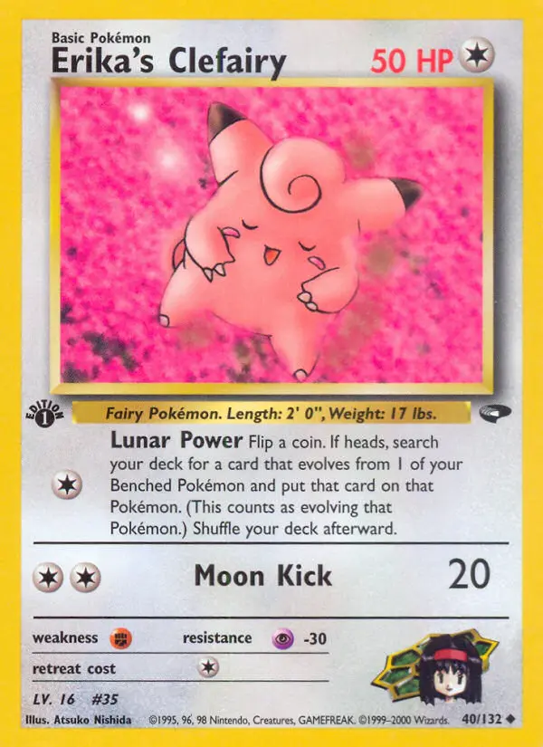 Erika's Clefairy (#40) — GC 040