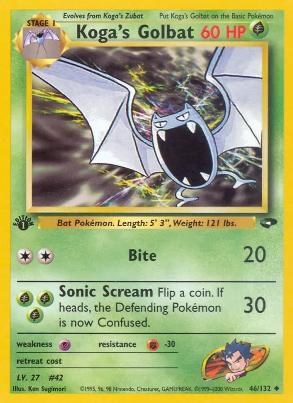 Koga's Golbat (#46) — GC 046