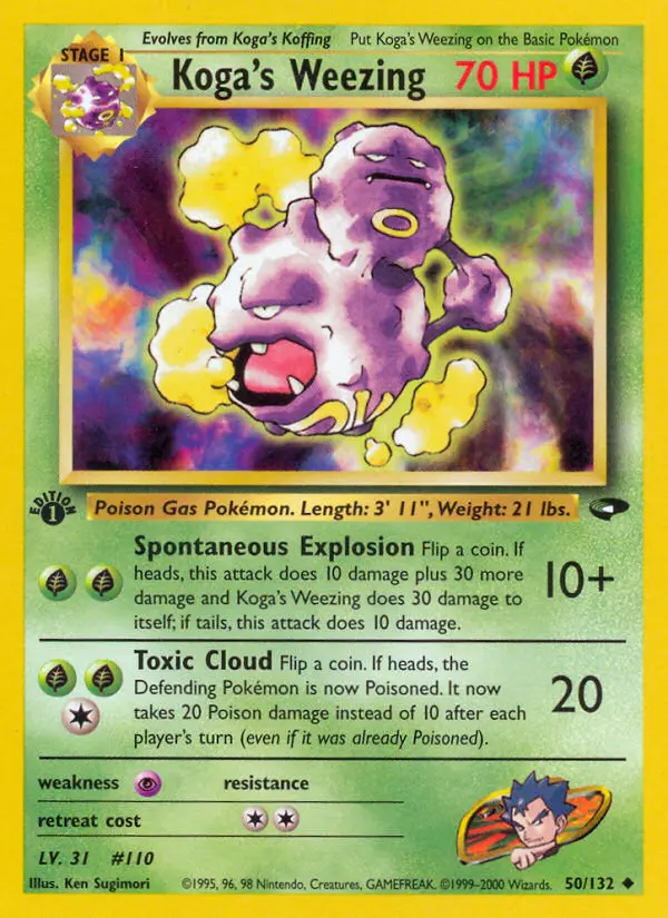 Koga's Weezing (#50) — GC 050