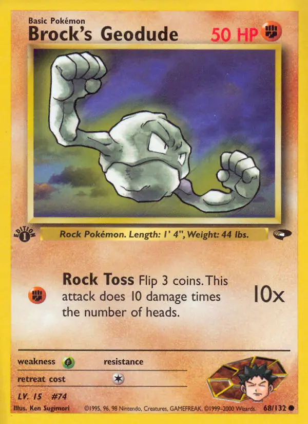 Brock's Geodude (#68) — GC 068