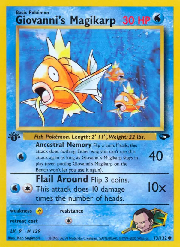 Giovanni's Magikarp (#73) — GC 073