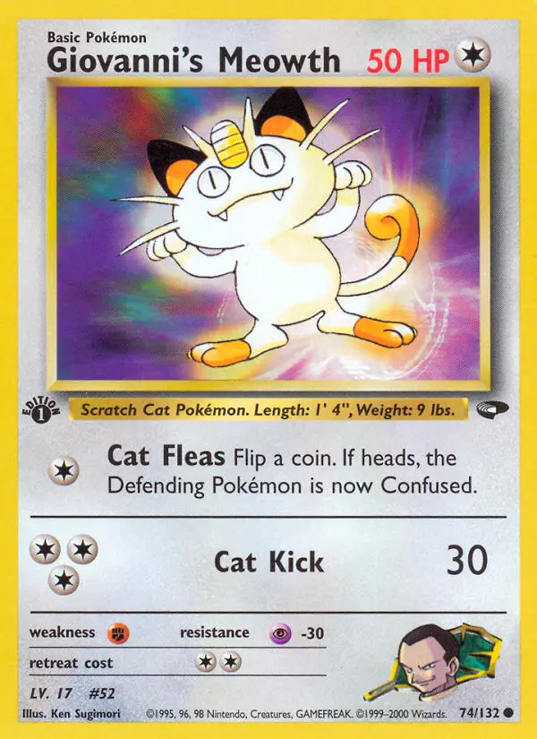 Giovanni's Meowth (#74) — GC 074