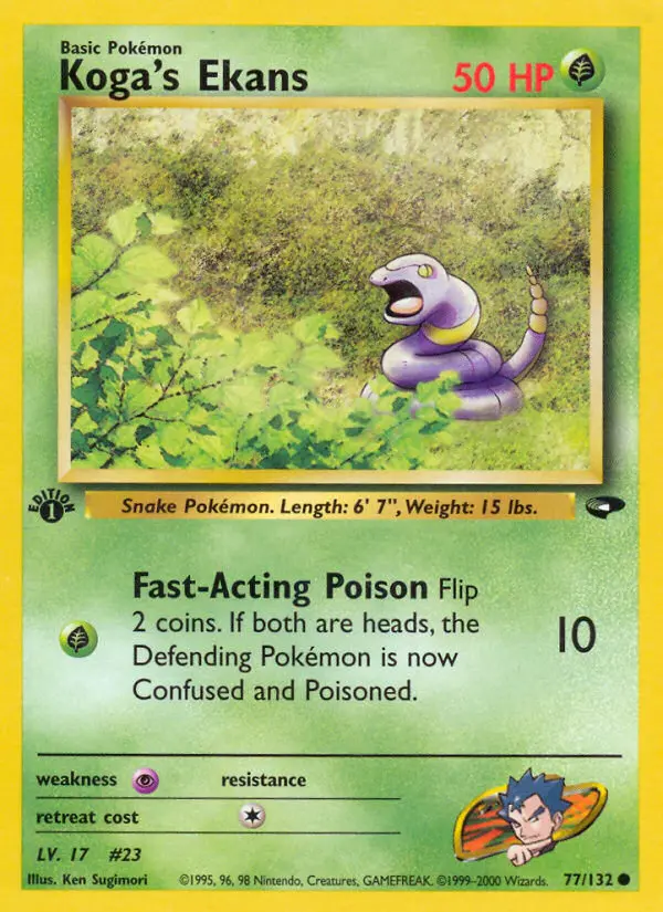 Koga's Ekans (#77) — GC 077