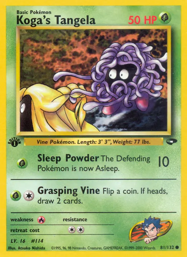 Koga's Tangela (#81) — GC 081