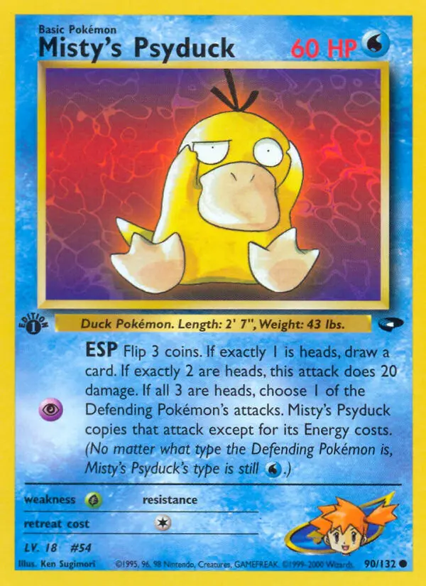 Misty's Psyduck (#90) — GC 090