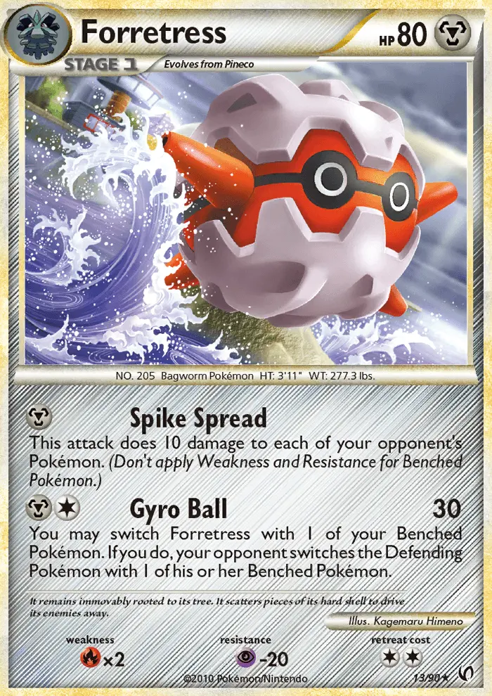 Forretress (#13) — UD 013