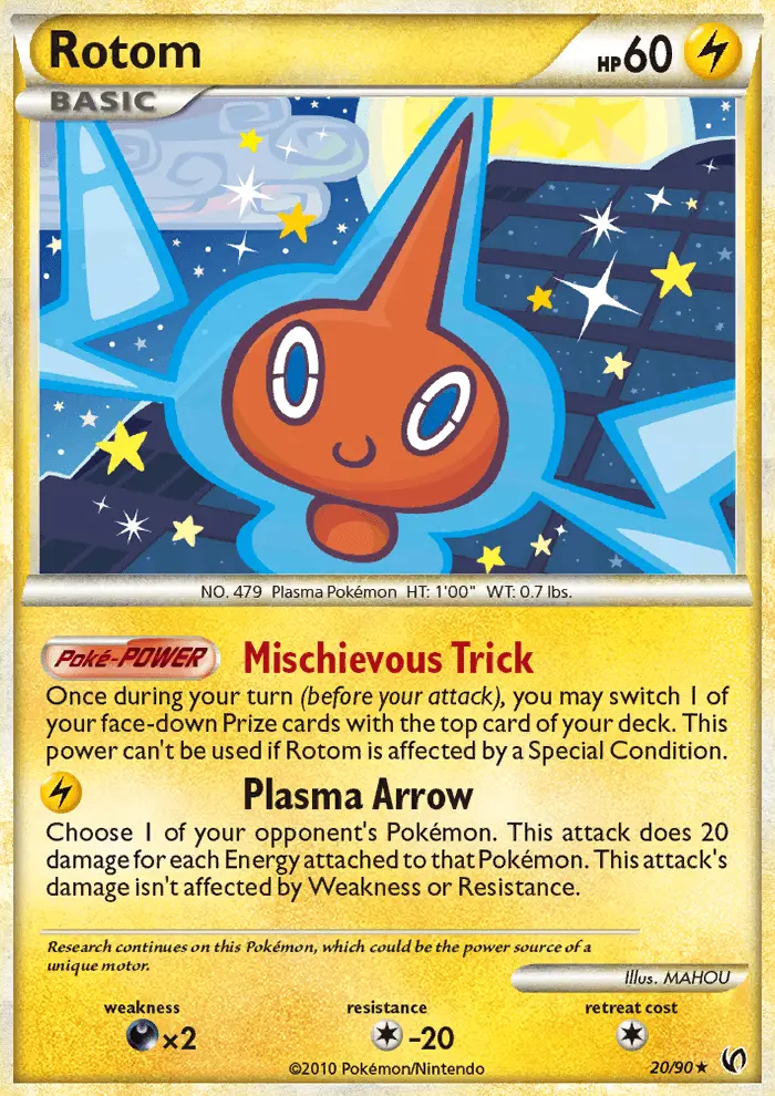 Rotom (#20) — UD 020