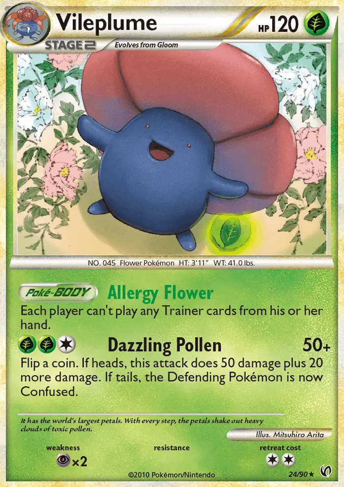 Vileplume (#24) — UD 024