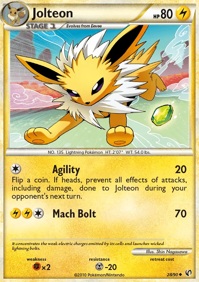 Jolteon (#28) — UD 028