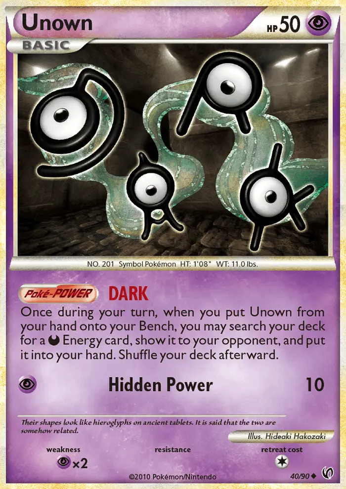 Unown (#40) — UD 040
