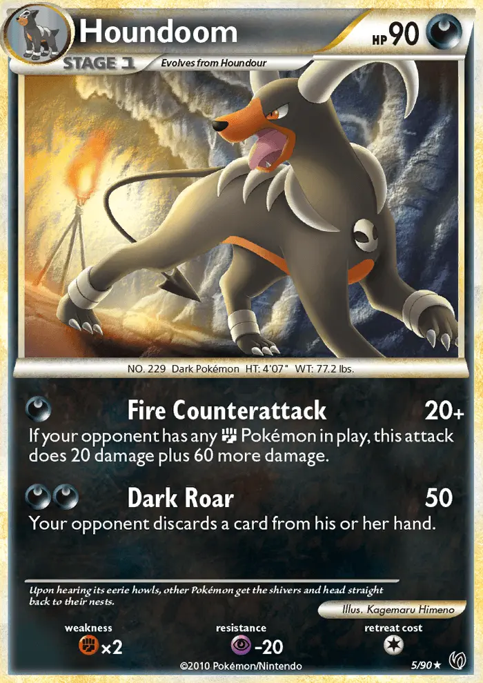 Houndoom (#5) — UD 005