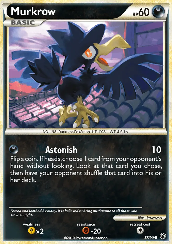 Murkrow (#58) — UD 058