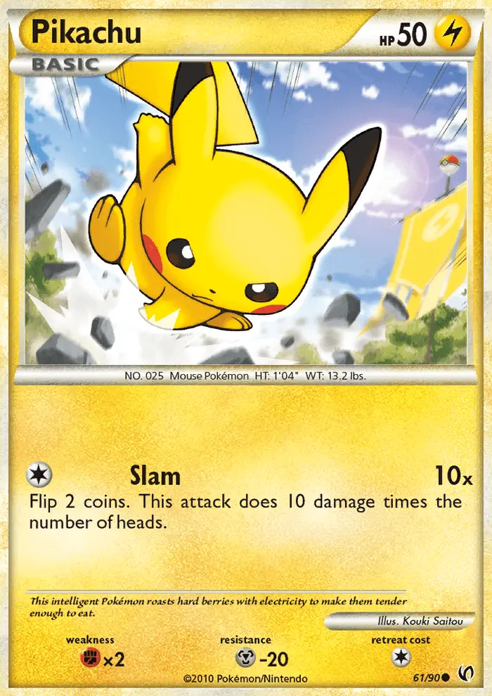 Pikachu (#61) — UD 061