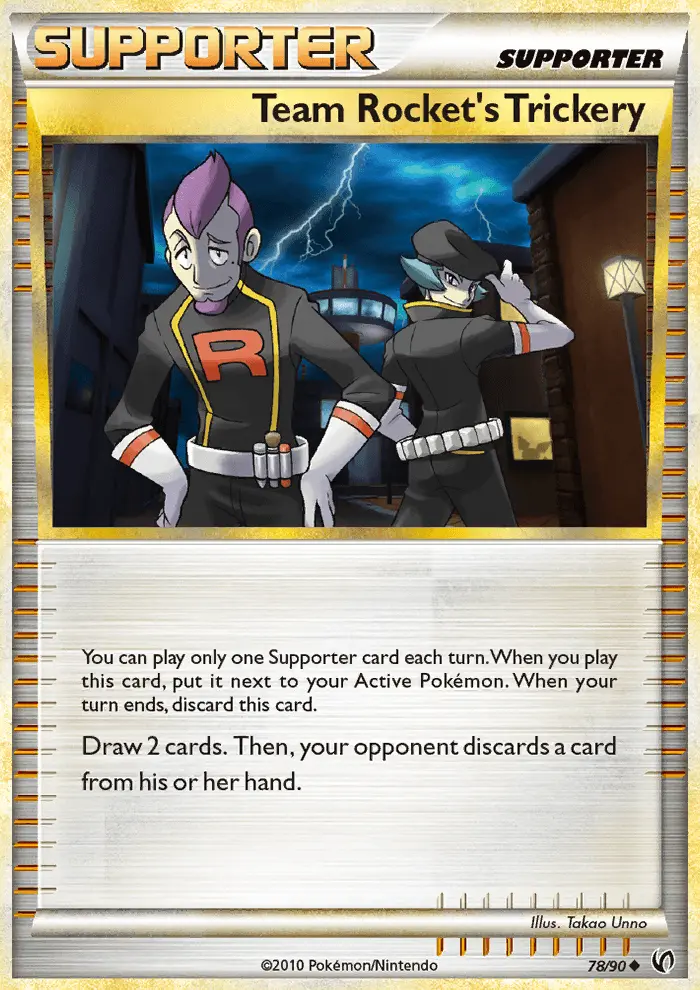 Team Rocket’s Trickery (#78) — UD 078