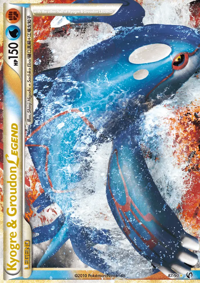 Kyogre & Groudon LEGEND (#87) — UD 087