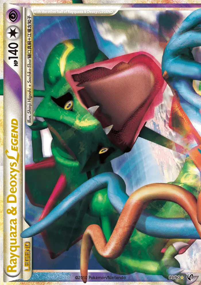 Rayquaza & Deoxys LEGEND (#89) — UD 089