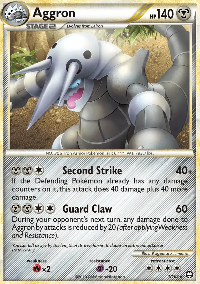 Aggron (#1) — TRI 001