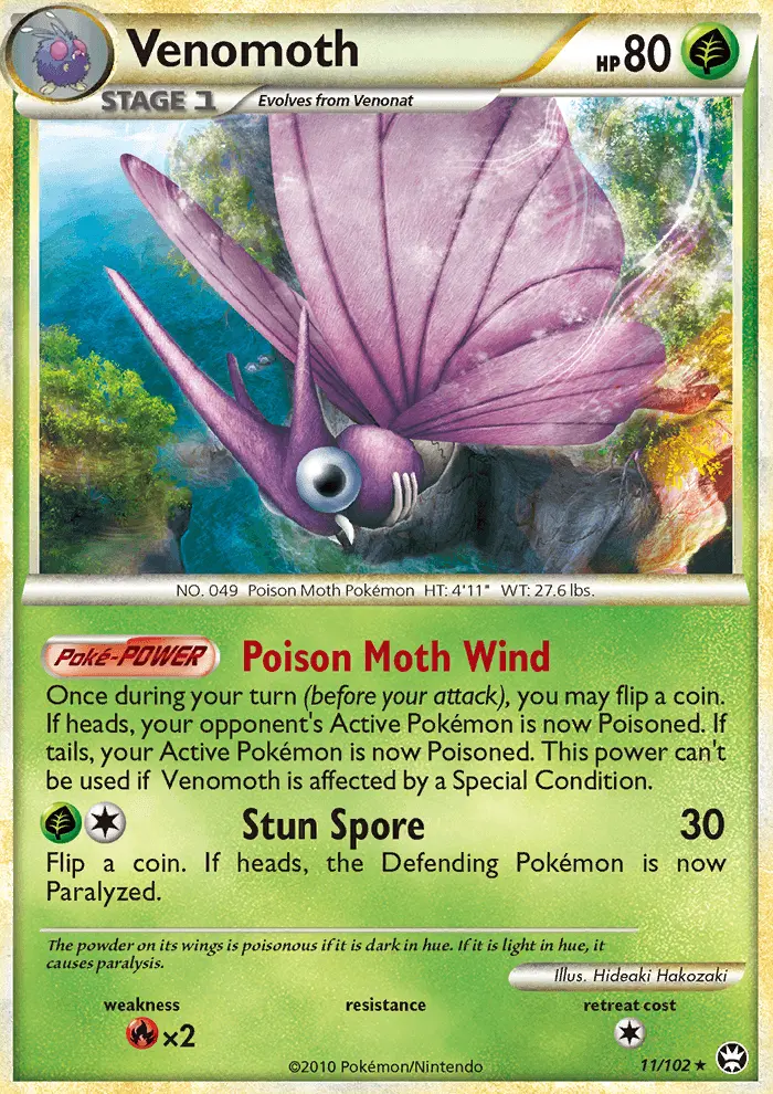 Venomoth (#11) — TRI 011