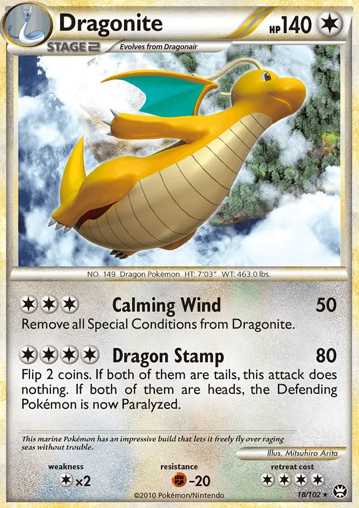 Dragonite (#18) — TRI 018