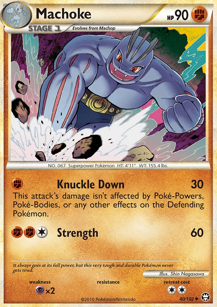 Machoke (#40) — TRI 040