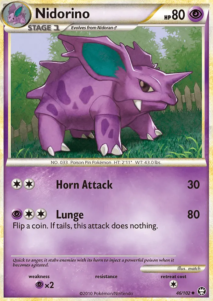 Nidorino (#46) — TRI 046