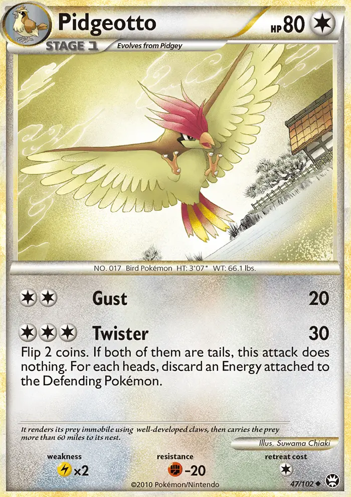 Pidgeotto (#47) — TRI 047