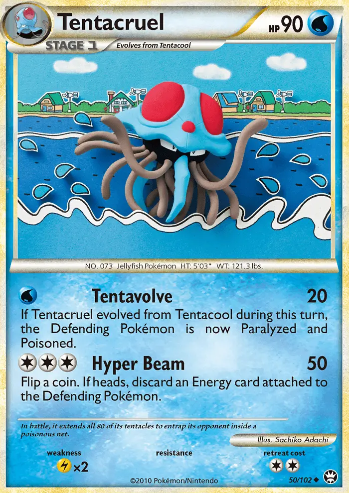Tentacruel (#50) — TRI 050