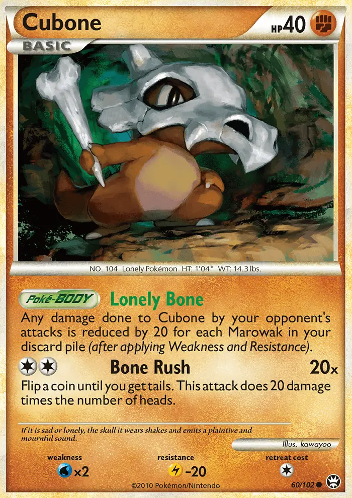 Cubone (#60) — TRI 060