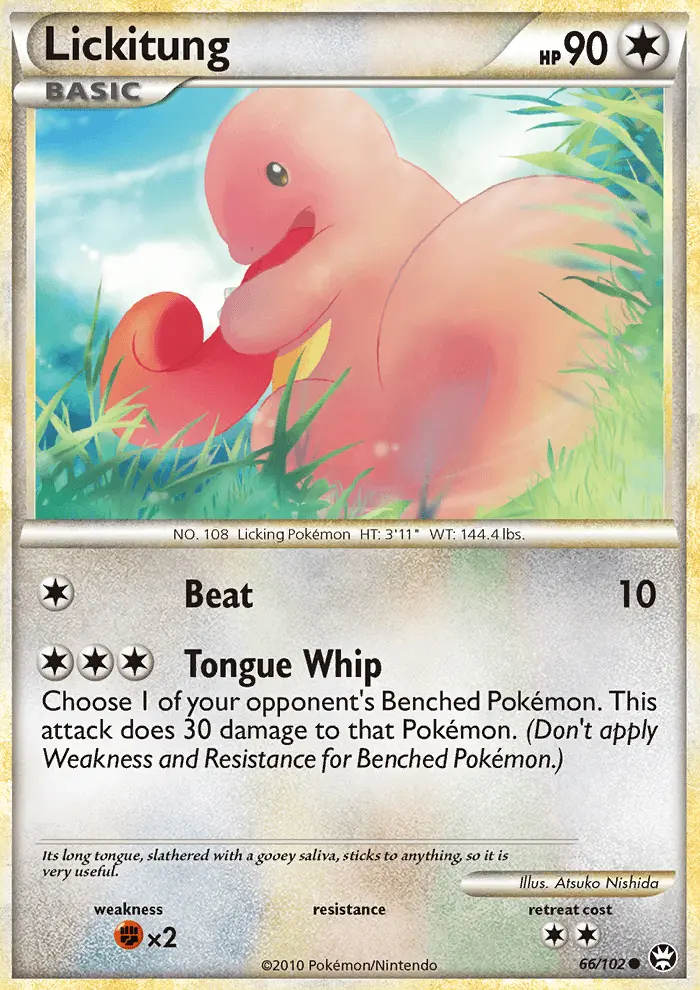 Lickitung (#66) — TRI 066