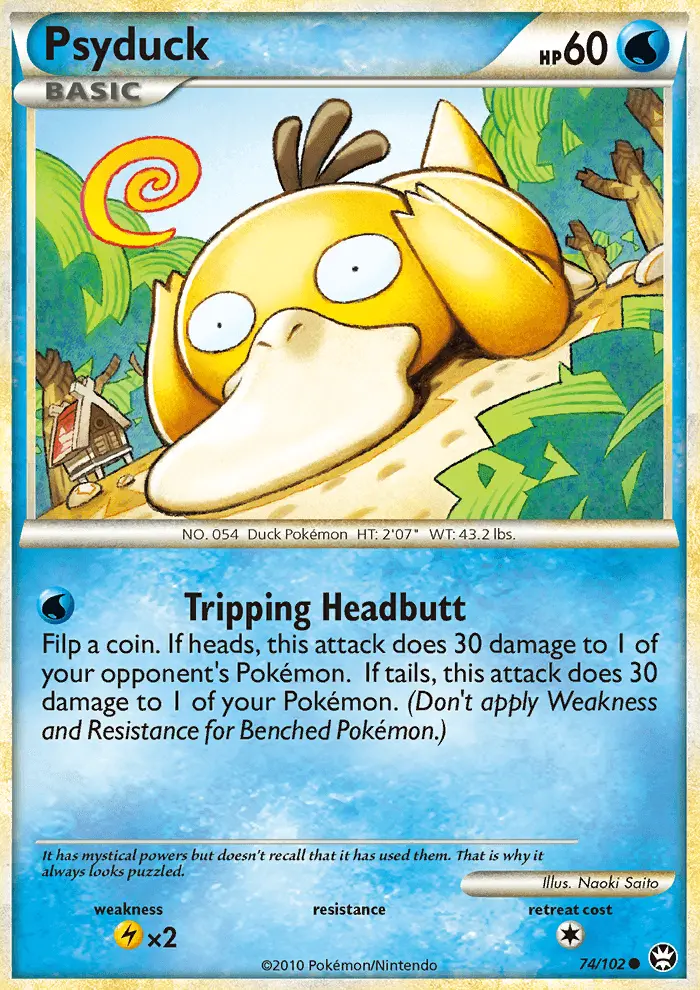 Psyduck (#74) — TRI 074