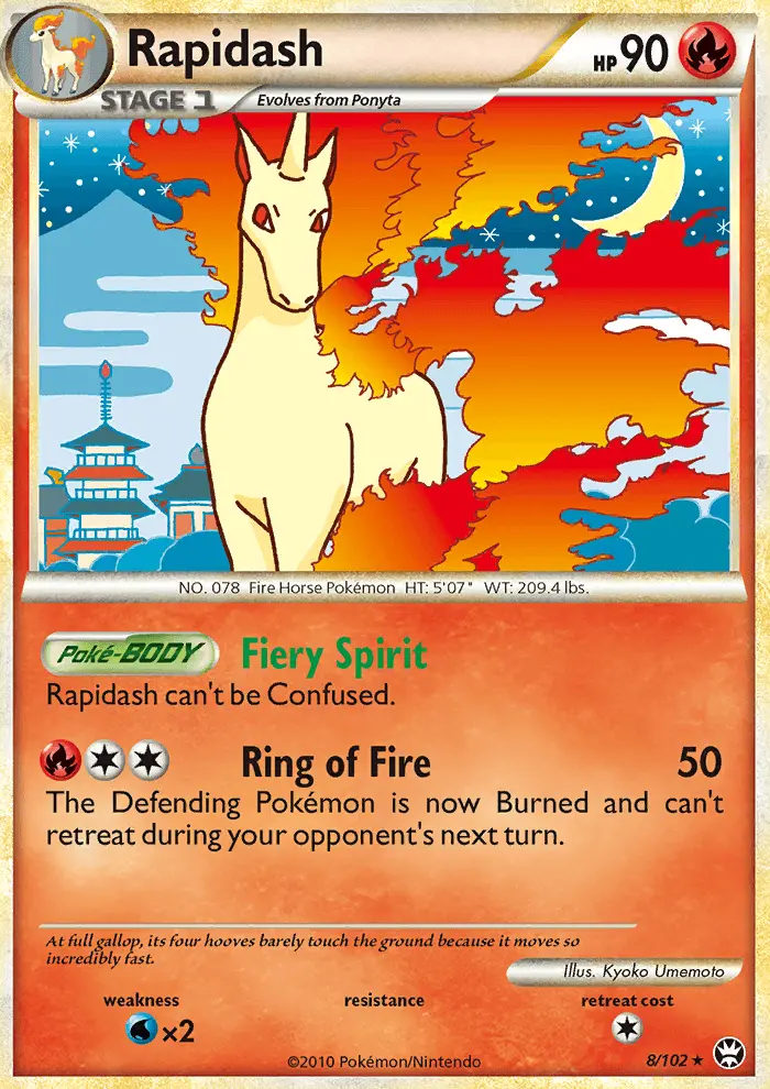 Rapidash (#8) — TRI 008