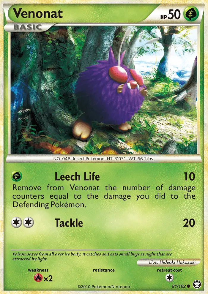 Venonat (#81) — TRI 081