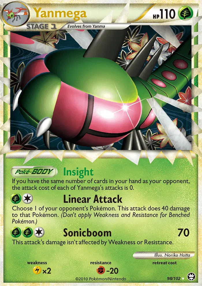 Yanmega (#98) — TRI 098