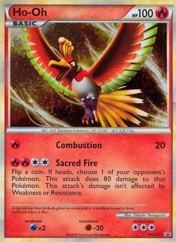Ho-Oh (#HGSS01) — HGSSP HGSS01