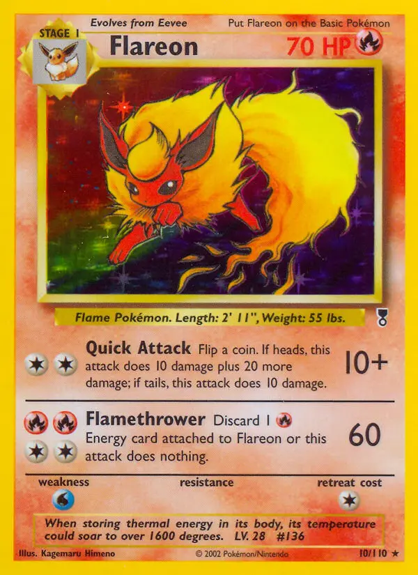 Flareon (#10) — LC 010