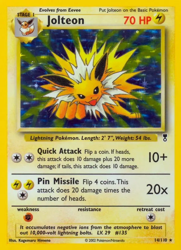Jolteon (#14) — LC 014