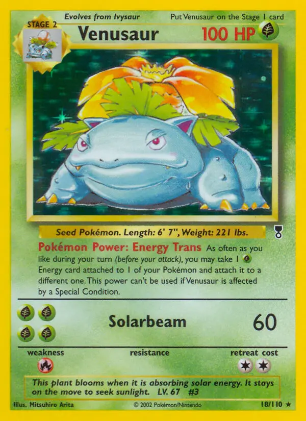 Venusaur (#18) — LC 018
